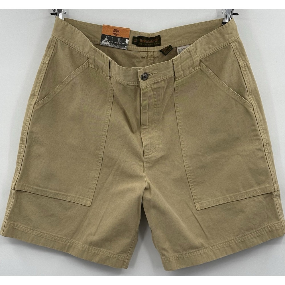 Timberland Weathergear Tan Cargo Shorts Size 36 Hiking‎ Outdoor NWT